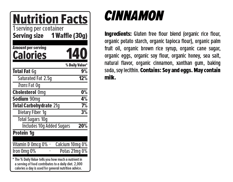 Nutritional information