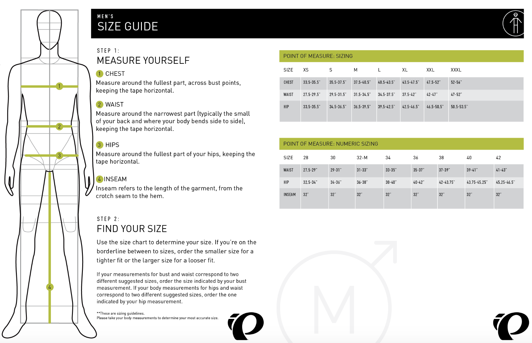 Sizing